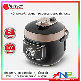 Mua NỒI ÁP SUẤT ĐIỆN/NỒI HẦM ELMICH PCE-1805 / PCS-1803 (Dung Tích 2 5L  Công Suất 650W) - Hàng Chính Hãng