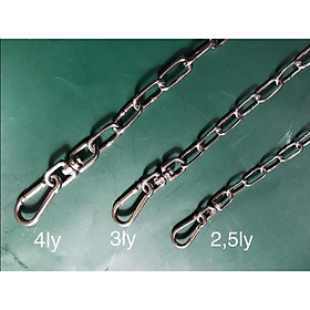 Mua dây xích inox cao cấp  đầu chống xoắn  móc ren móp
