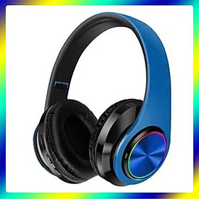 Mua Tai nghe cute bluetooth 5.0 B39 Ecoking có micro trò chuyện đèn led đài FM ổ cắm thẻ nhớ  bas chất l- Hàng Chính Hãng