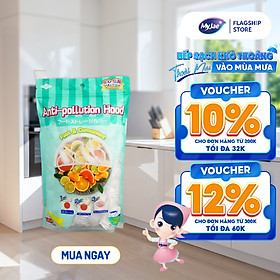 Màng Bọc Thực Phẩm PE Tái Sử Dụng Dạng Bo Chun MyJae, Màng Bọc Bảo Quản Thức Ăn (100 Cái/Gói)