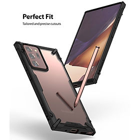 Ốp lưng Samsung Note 20 Ultra chống sốc Ringke Fusion X - Hàng nhập khẩu Korean