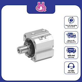 Mua Xi lanh khí nén compact Bore Ø20 - Stroke 25mm Pneumax - Xi lanh vuông ren trong - Hàng chính hãng