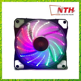 Fan Case 12cm-15 Bóng -LED 5 MÀU - Full Box