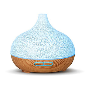 400ml Air humidifier Aromatherapy Ultrasonic wood Aroma Essential Oil Diffuser 7 Changeable LED Colors For Home Office