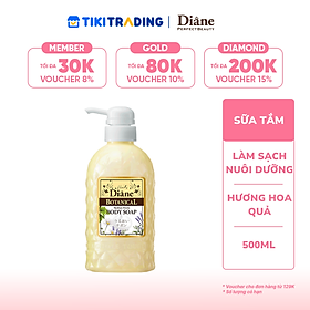 Sữa tắm nuôi dưỡng làn da sáng khỏe Moist Diane Botanical Sicilian Fruits (Dùng cho da khô & nhạy cảm) 500ml