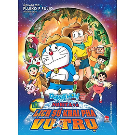 Truyện tranh Doraemon Movie Story MÀU: Tân Nobita Và Lịch Sử Khai Phá Vũ Trụ - NXB Kim Đồng