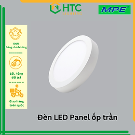 Đèn Ốp Nổi, Đèn LED Panel ốp trần tròn 6-12W (seri SRPL) - Thương hiệu MPE - 6W Tròn