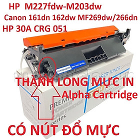 Mua Hộp mực 30A (CÓ CHÍP) là Cartridge cho máy in HP Pro MFP M227fdn  M203dw  M203dn .. Hàng chính hãng Alpha Cartridge