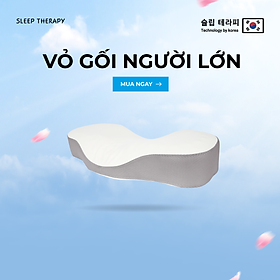 Vỏ gối ngoài Sleep Therapy - Màu xám