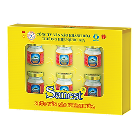 Nước Yến sào Khánh Hòa Sanest 21% - Có đường