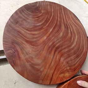 Thớt gỗ nghiến tây bắc size 34cm dày 5cm