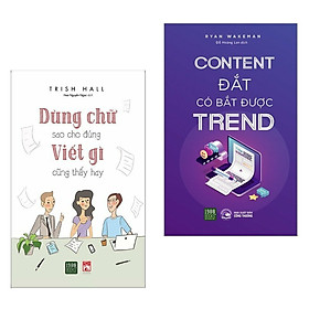 Combo Sách Marketing - Bán Hàng: Dùng Chữ Sao Cho Đúng Viết Gì Cũng Thấy Hay + Content Đắt Có Bắt Được Trend (Bộ 2 Cuốn Sách Bán Hàng Hay Nhất Trong Tháng)