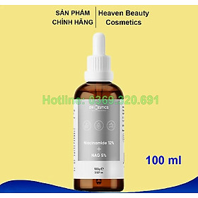 Serum DrCeutics Niacinamide 12% + NAG 5% Giảm Thâm Sáng Da Kiềm Dầu
