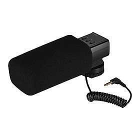 Mic Máy Ảnh K&F CONCEPT Cho Máy Ảnh Canon Nikon Sony (3.5mm)