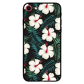 Ốp lưng in cho Iphone 7/ 8 Mẫu Hoa Trắng