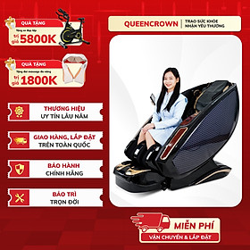 Ghế Massage Queen Crown Smart One - Công nghệ vượt trội chăm sóc sức khỏe hàng đầu