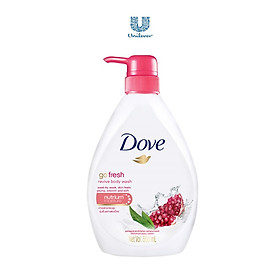 Sữa tắm dưỡng ẩm Dove Hương Lựu và Chanh 550ml