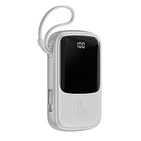 Mua PIN DỰ PHÒNG TÍCH HỢP CÁP LIGHTNING 10 000MAH BASEUS 3A - Hàng chính hãng