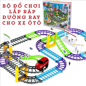 Bộ Lắp Ráp Đường Ray Ôtô Dành Cho Trẻ Em