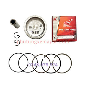 Piston xe FUTURE 1, WAVE 100, DREAM 100,WAVE thái 110