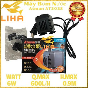 Máy Bơm Bể Cá Atman AT-303S (6W - 600L/H - 0.9M) - Máy Lọc Nước Cho Hồ Cá Cảnh