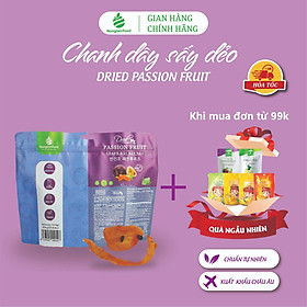 [HÀNG XUẤT KHẨU LOẠI 1] Chanh dây sấy dẻo thượng hạng đãi khách túi lớn 454g Nonglamfood | Quà tặng người thân, bạn bè, đối tác