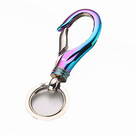 Móc Chìa Khóa Ô tô Xe Máy Nhỏ Gọn BCK2-675 Có Móc Đỉa Quần Xoay 360° ( giao màu ngẫu nhiên )