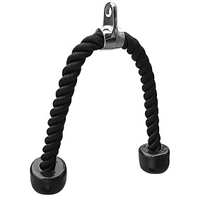Dây Kéo Tập Tay Chống Trượt Cho Phòng Tập Thể Dục (27IN) – Đen