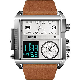 ĐỒNG HỒ NAM SKMEI 1391 DÂY DA - DHA671