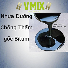 Mua Bitum chống thấm siêu đàn hồi gốc nhựa đường biến tính thi công cho sàn bê tông mái  nhà vệ sinh  ban công  tường ngoài nhà.