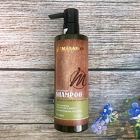 Dầu gội Masaroni Rich Biotin Hydro Collagen Shampoo phục hồi siêu mượt tóc Canada 500ml