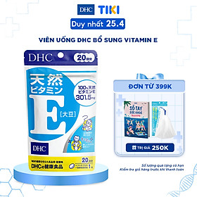 Viên uống DHC Bổ Sung Vitamin E Nhật Bản 20 Ngày