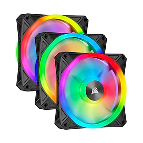 Mua Bộ 3 quạt máy tính 120mm Corsair QL120 RGB kèm Node Core - Hàng Chính Hãng