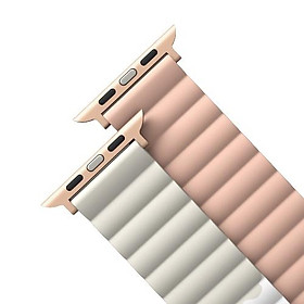 Mua Dây đeo UNIQ Revix Reversible Magnetic Silicone Strap (42/44/45mm) For Apple Watch 1~8/ SE Hàng Chính Hãng