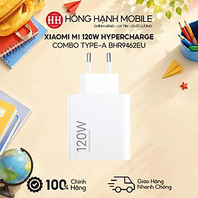 Cốc Sạc Xiaomi Mi 120W HyperCharge Combo Type-A BHR9462EU - Hàng Chính Hãng
