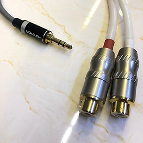 Mua Dây chia 3.5 ra 2 hoa sen âm dây lõi bạc