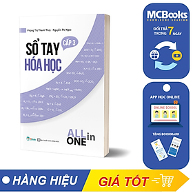 Combo Sổ tay kiến thức All in one khối A00 Toán - Lý - Hóa - Sổ tay Hóa Học