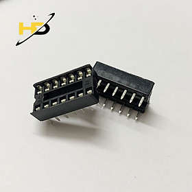 [Combo 20] Đế IC 14 Chân - IC Socket 14 Pin DIP-14 Loại Dẹt 