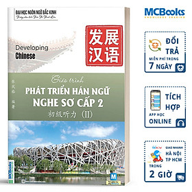 Giáo Trình Phát Triển Hán Ngữ Nghe Sơ Cấp 2
