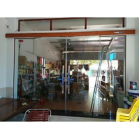 Mua Bộ cửa lùa kính bán tự động