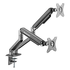 Giá đỡ màn hình đôi Human Motion T6 Pro Dual - Hàng Chính Hãng 