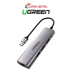 Cổng chuyển đổi Ugreen 5-in-1 USB 3.0 Multifunction Adapter CM266 60812 - Hàng chính hãng