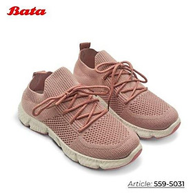 Giày sneaker nữ màu hồng Thương hiệu Bata 559-5031