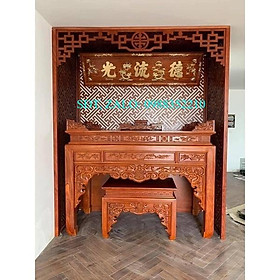 Mua bàn thờ gỗ hương đá