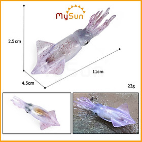 Bộ đồ chơi mô hình sinh vật cua biển, cá mập megalodon, cá voi xanh sát thủ