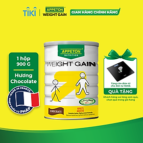 Sữa Appeton Weight Gain cho Người lớn hương Chocolate lon 900g
