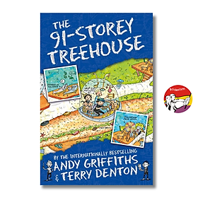 Sách - The 91-Storey Treehouse by Andy Griffiths | Childrens Humor Fiction / Ngoại văn Thiếu nhi