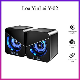 Mua Loa máy tính mini Y-02 âm bass sâu lắng  có đèn LED RGB   dung lượng pin 2000mAh chống nước IPX6 - K1325