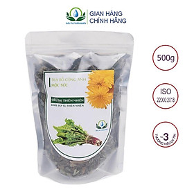 Trà Bồ Công Anh Sấy Khô Mộc Sắc 500g Siêu thị thiên nhiên