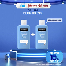 Nước hoa hồng không chứa cồn Neutrogena Alcohol Free Toner 150ml 